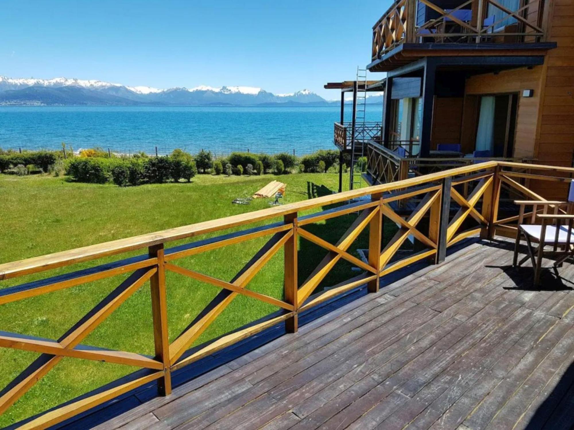Blue Aparts Dina Huapi Bariloche Bilik gambar